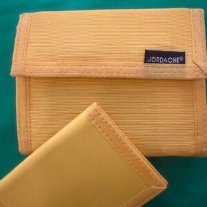 Jordache Mustard Wallet Duo